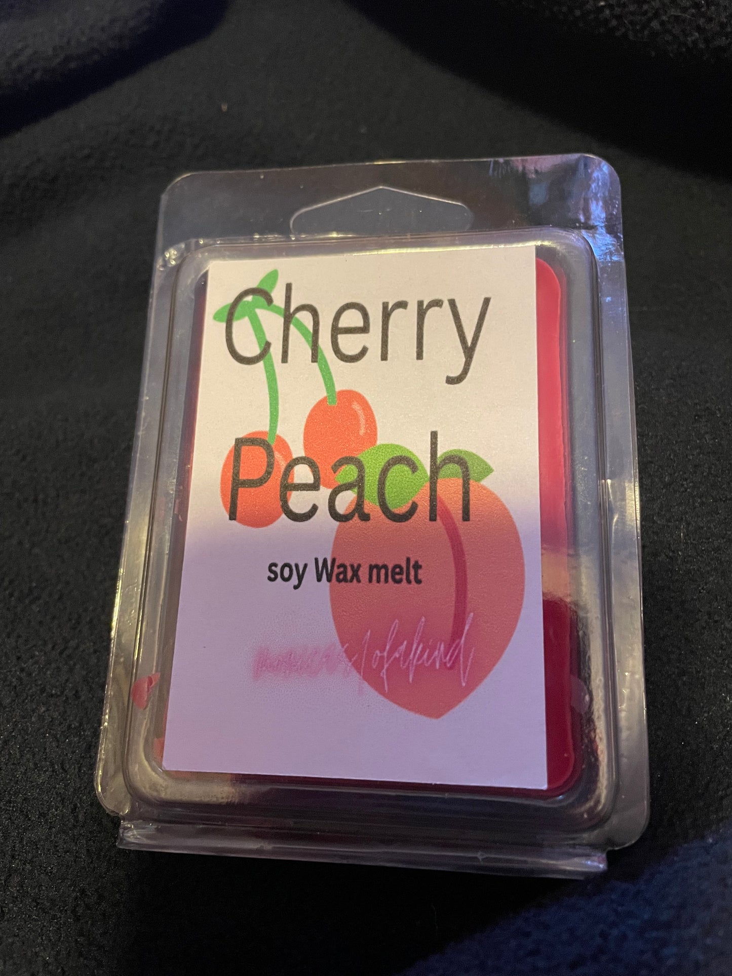 cherry peach soy wax melt