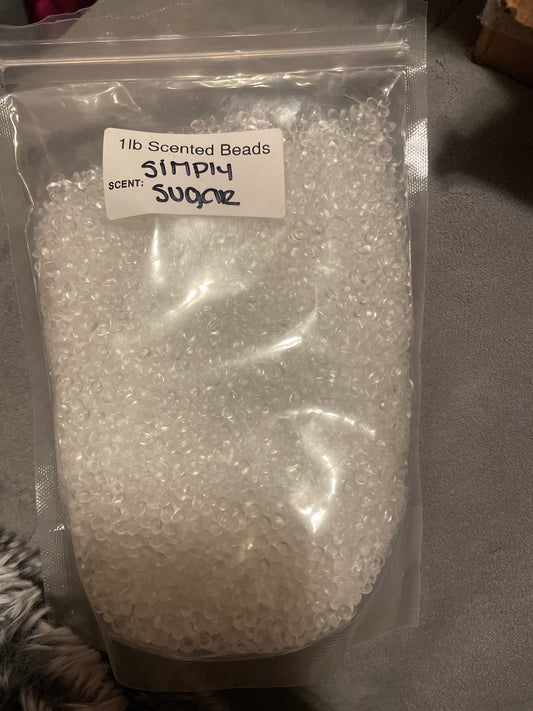 Simply sugar scented beads