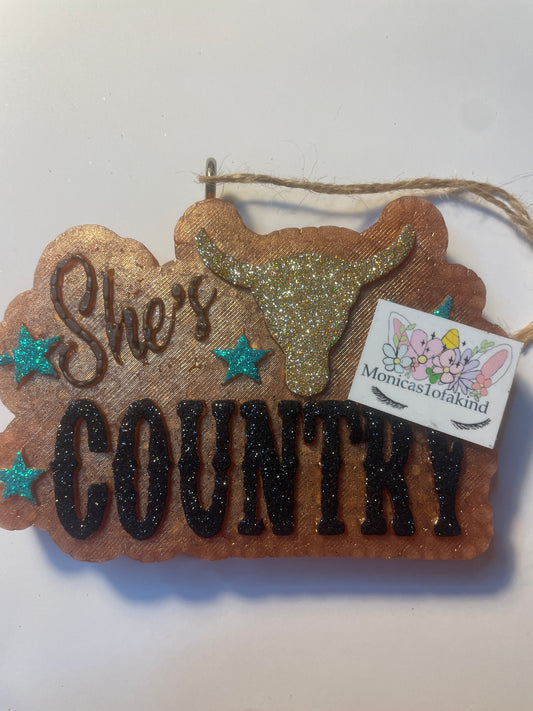 cowboy cookie  "shes country" freshie