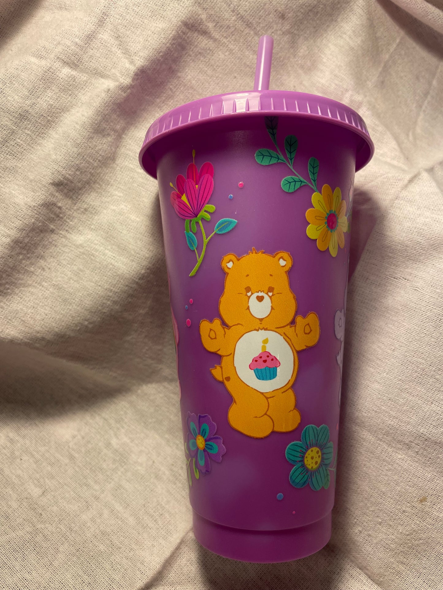 Bear colorshift reusable cup