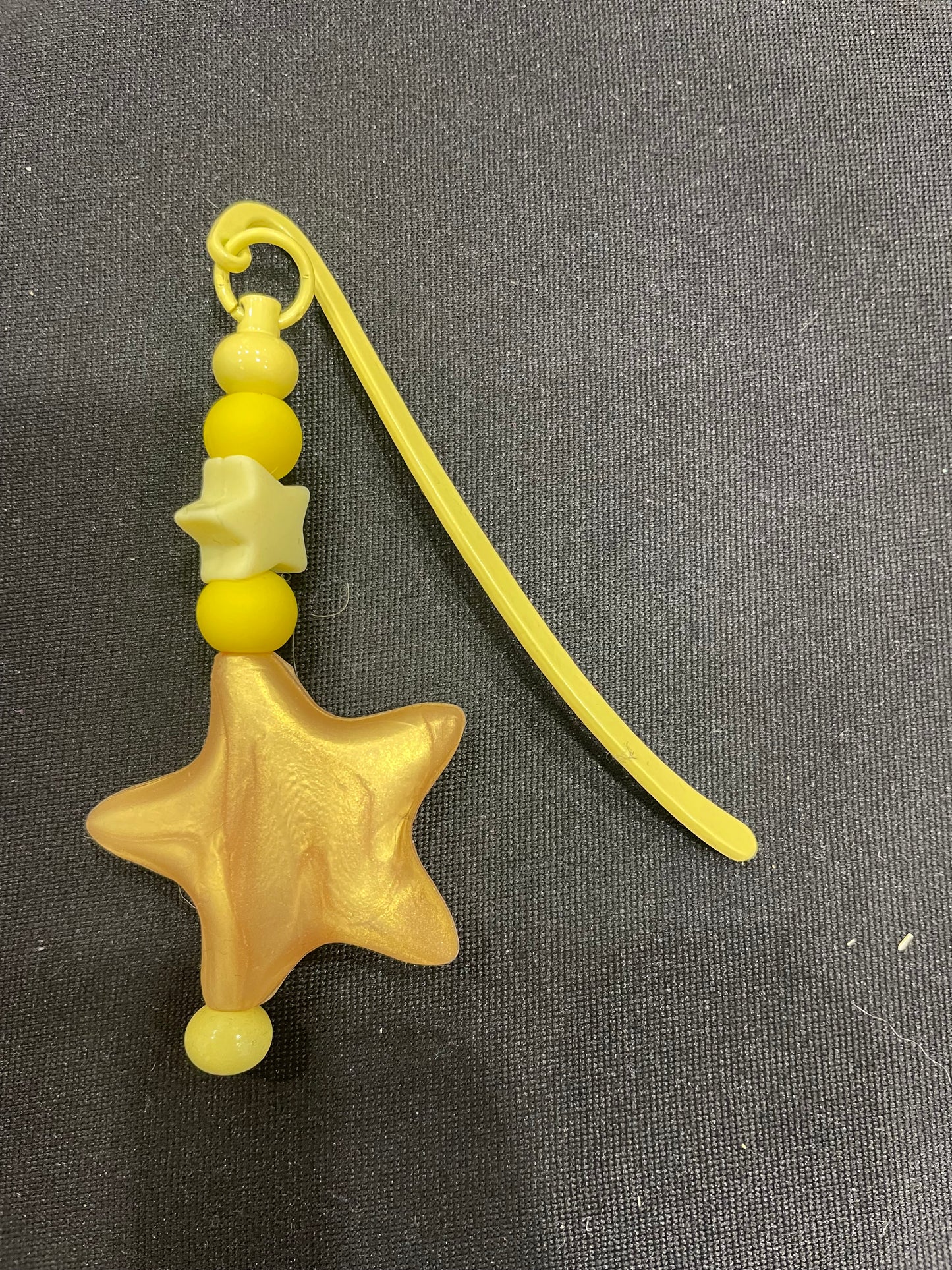 Gold star bookmark