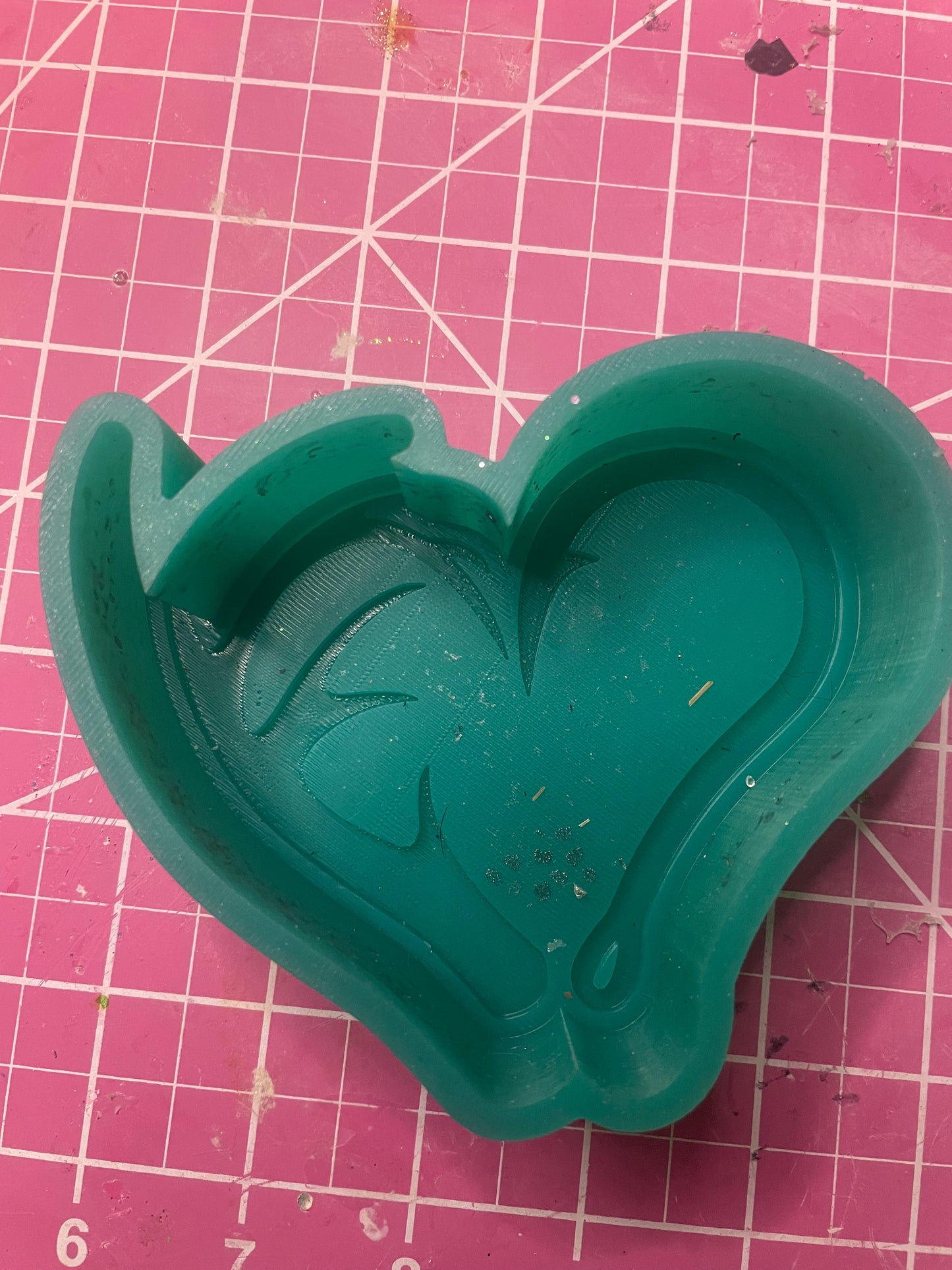 Heart freshie mold