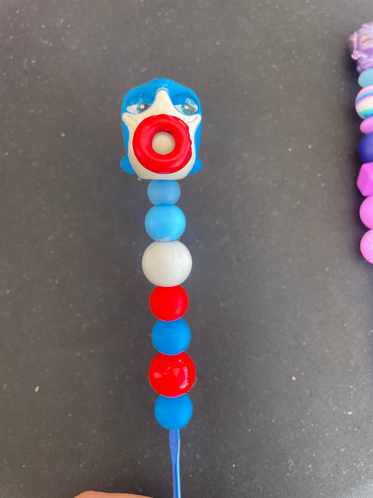 Beaded crochet hook
